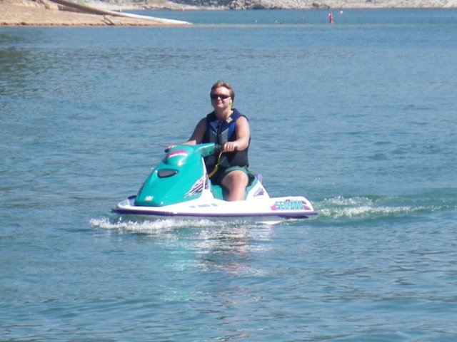 Jonny cruising back in to the dock 