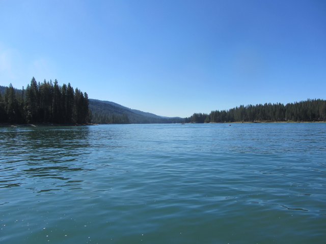 Bass Lake in the morning 