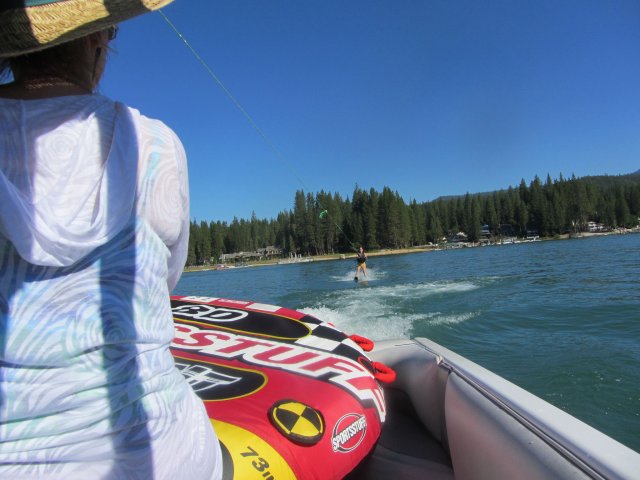 Shane skiing 
