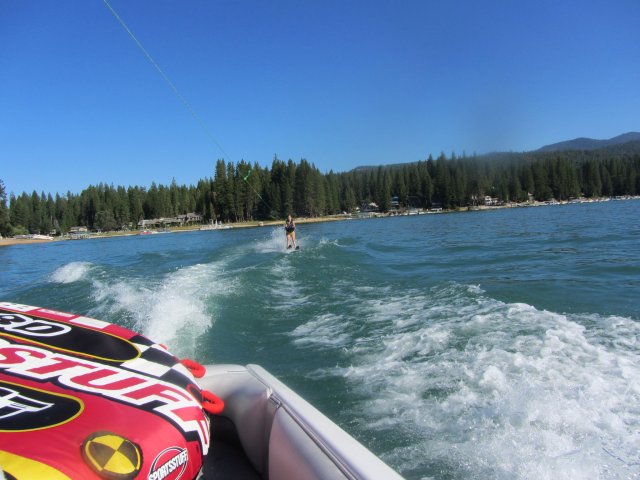 Shane skiing 