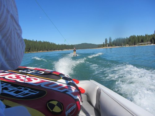 Shane skiing 