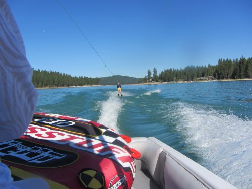 Shane skiing 