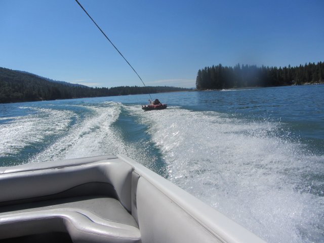 Jonny on float 