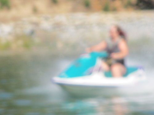 Lori on Jet Ski 