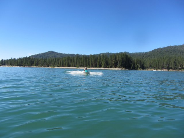 Lori on jet Ski 