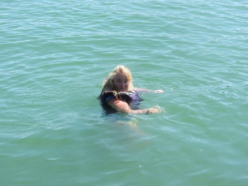 Missy swimming 