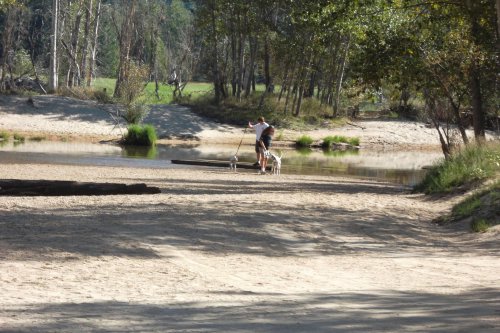 Jon, Jonny, Dixie and Lucky 