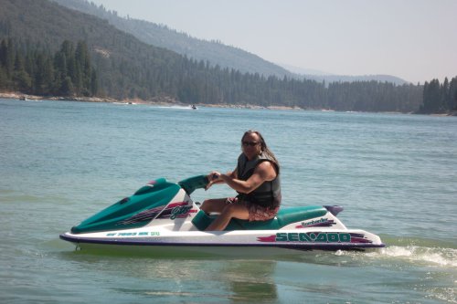 Dad on Sea Doo 