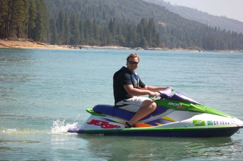 Jonny on Jet Ski 