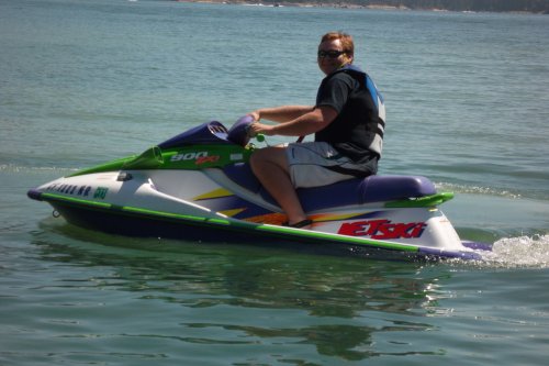 Jonny on Jet Ski 