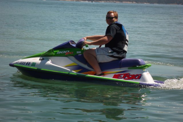Jonny on Jet Ski 