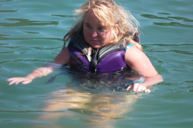 Melissa swimming 