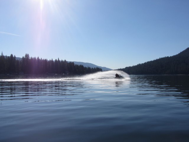 Mom and Missy on Sea Doo 