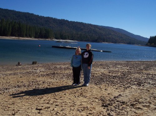 Dad and Melissa on Sea Doo 