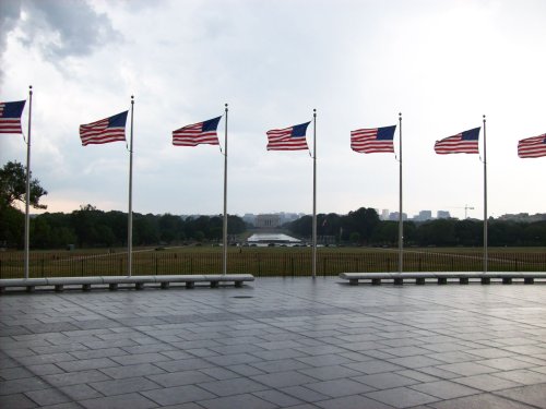 Lincoln Memorial from the Washington Monument 