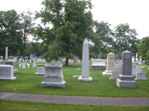 Tombstones in Arlington National Cemetary 