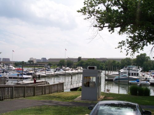 Heading to marina for amphibious duck boat excursion 