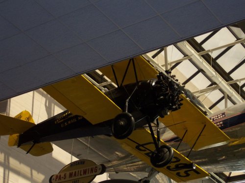 U.S. Mail bi-plane 