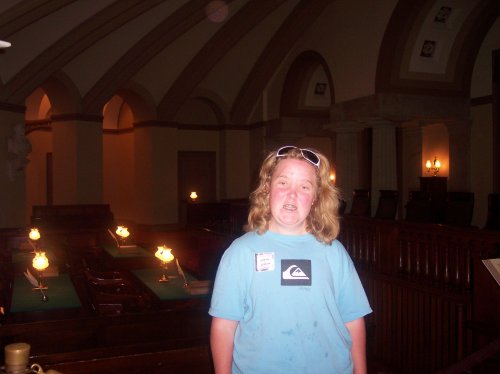 Melissa by Old Supreme Court Chamber 