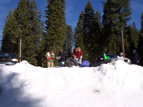 Waterfall on way to El Portal 