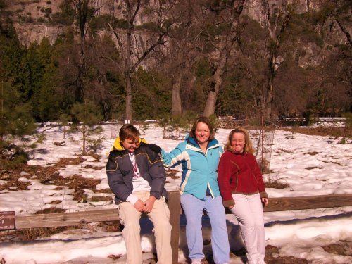 Family in Yosemite 