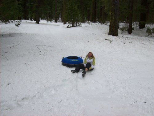Melissa taking a rest 