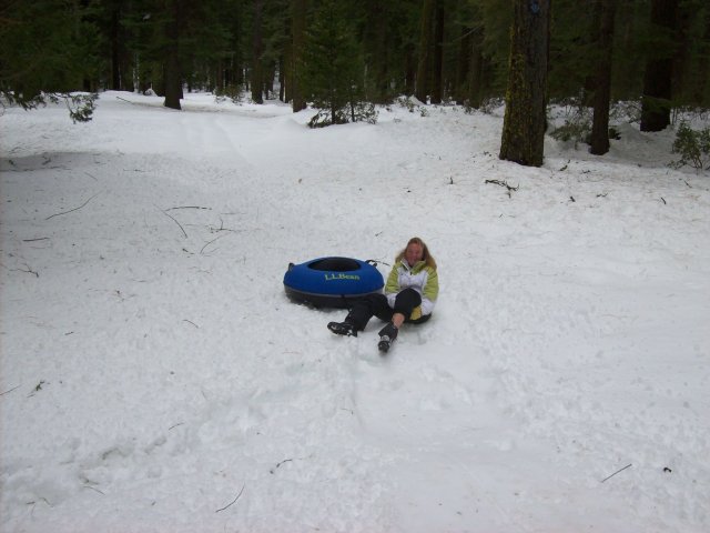 Melissa taking a rest 