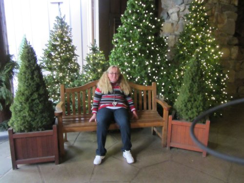 Melissa at the Ahwahnee 