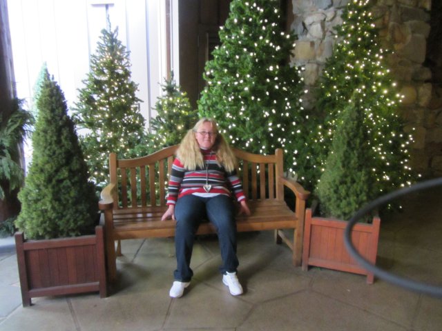 Melissa at the Ahwahnee 