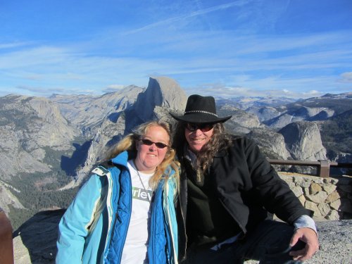 Dad, Melissa and Half Dome 