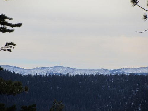 View of high country from Tioga Pass road 