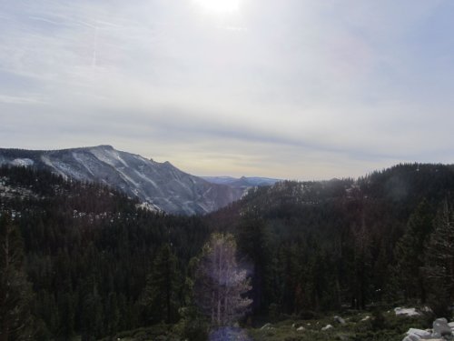 View of high country from Tioga Pass road 