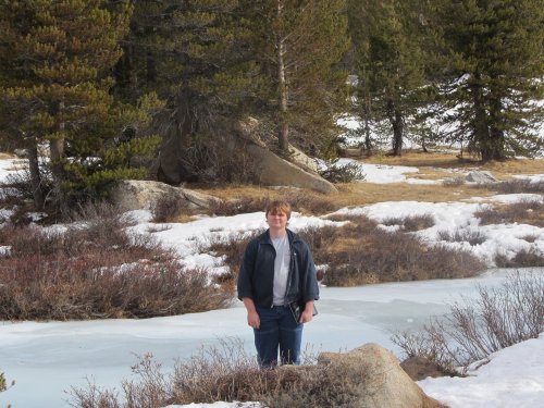 Jonny on the ice 