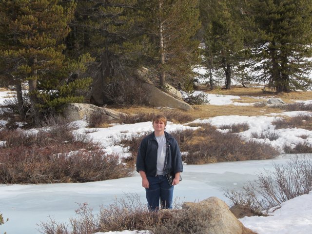 Jonny on the ice 