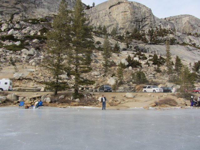 Jonny on Tenaya Lake 