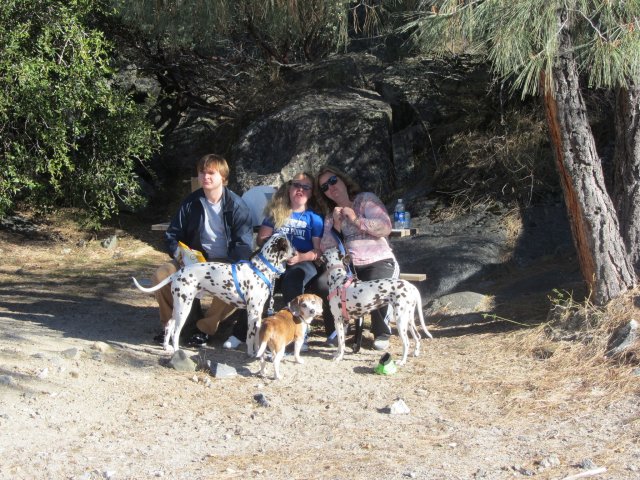 Lunch time at Hetch Hetchy 
