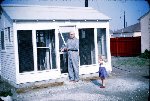 Linda, grandad & birds 