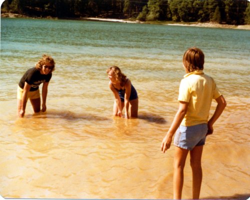 Kids at base of El Capitan 