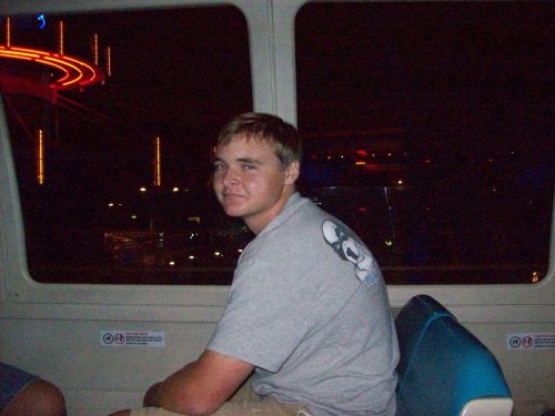 Jonny on Monorail 